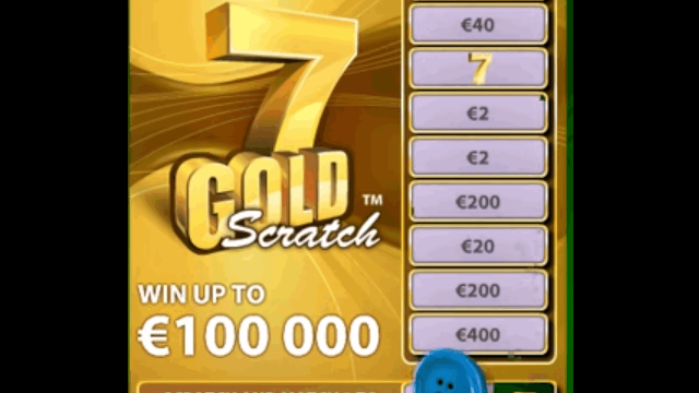 Бонусная игра 7 Gold Scratch 1