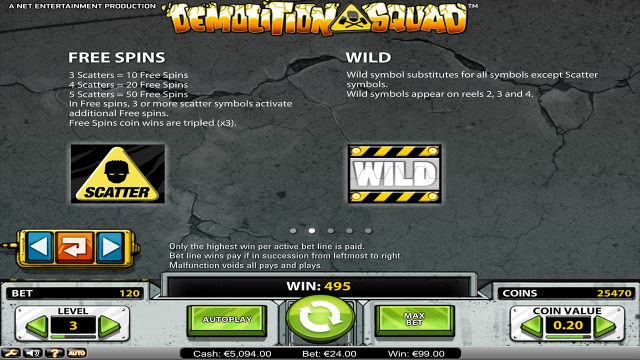 Бонусная игра Demolition Squad 2
