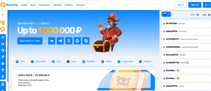 Bounty casino